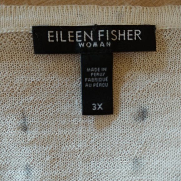Eileen Fisher Cowl Neck Alpaca and Silk Sweater - Picture 4 of 4